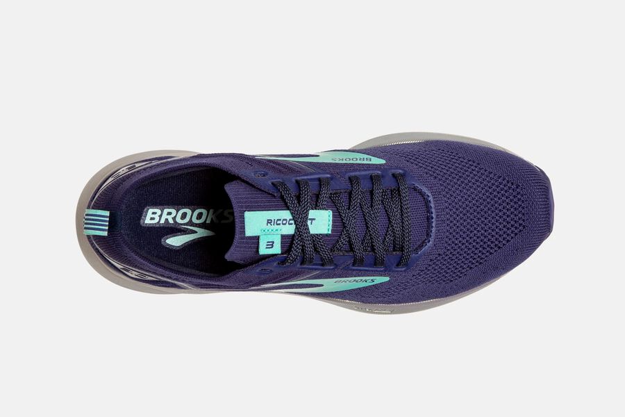 Brooks Ricochet 3 Road Löparskor Dam - Lila/Turkos - 5297-SLURX